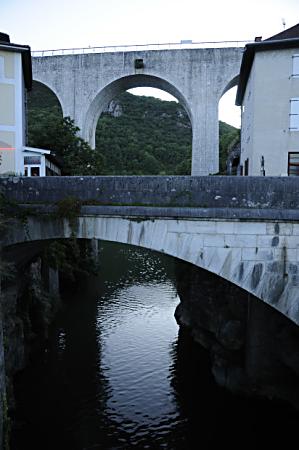 Aqueduct in St-Nazaire-en-Royans, France.